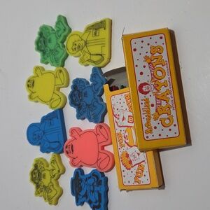 McDonald's Colorful Crayons and Character Erasers Set
